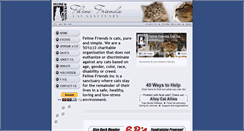 Desktop Screenshot of felinefriendsinc.org